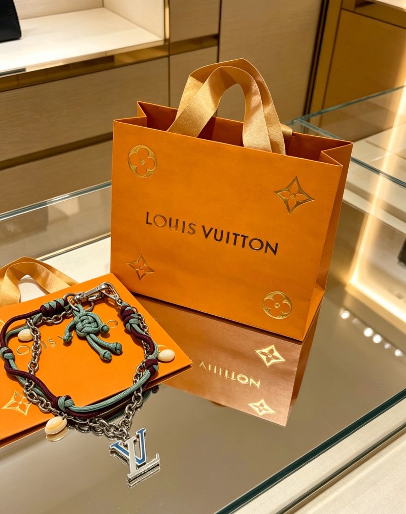 Louis Vuitton LV Anger Forest Keychain Charm Bracelet view