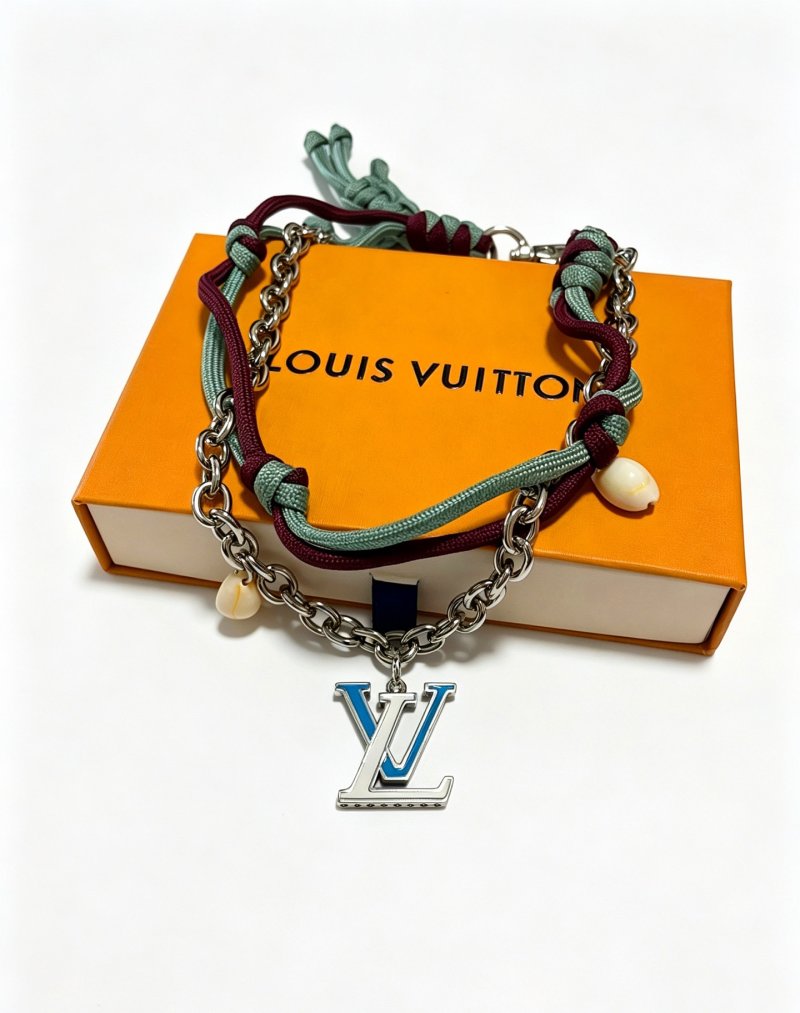 Louis Vuitton LV Anger Forest Keychain Charm Bracelet view