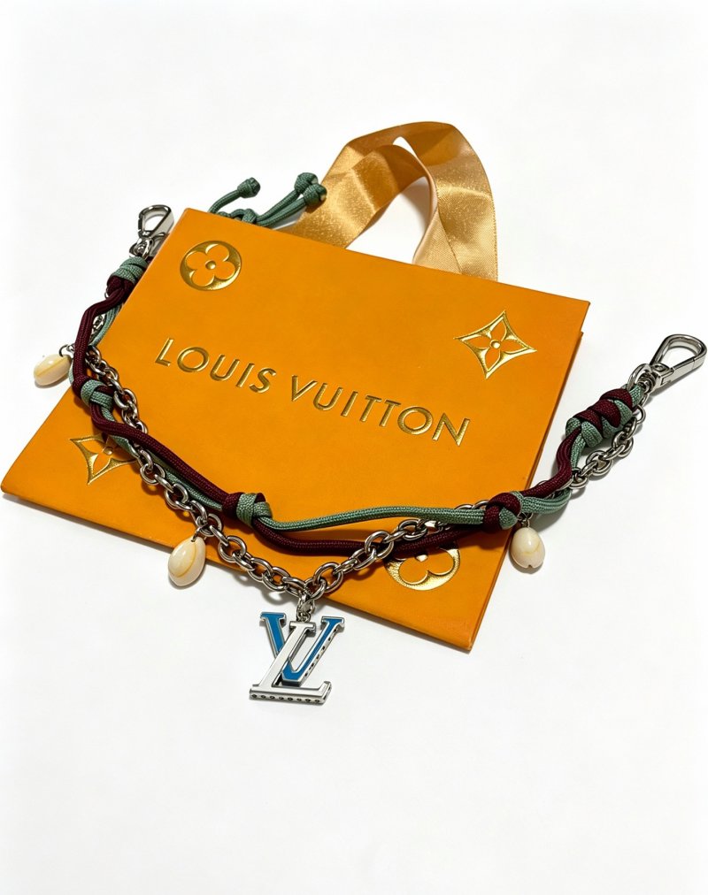 Louis Vuitton LV Anger Forest Keychain Charm Bracelet view