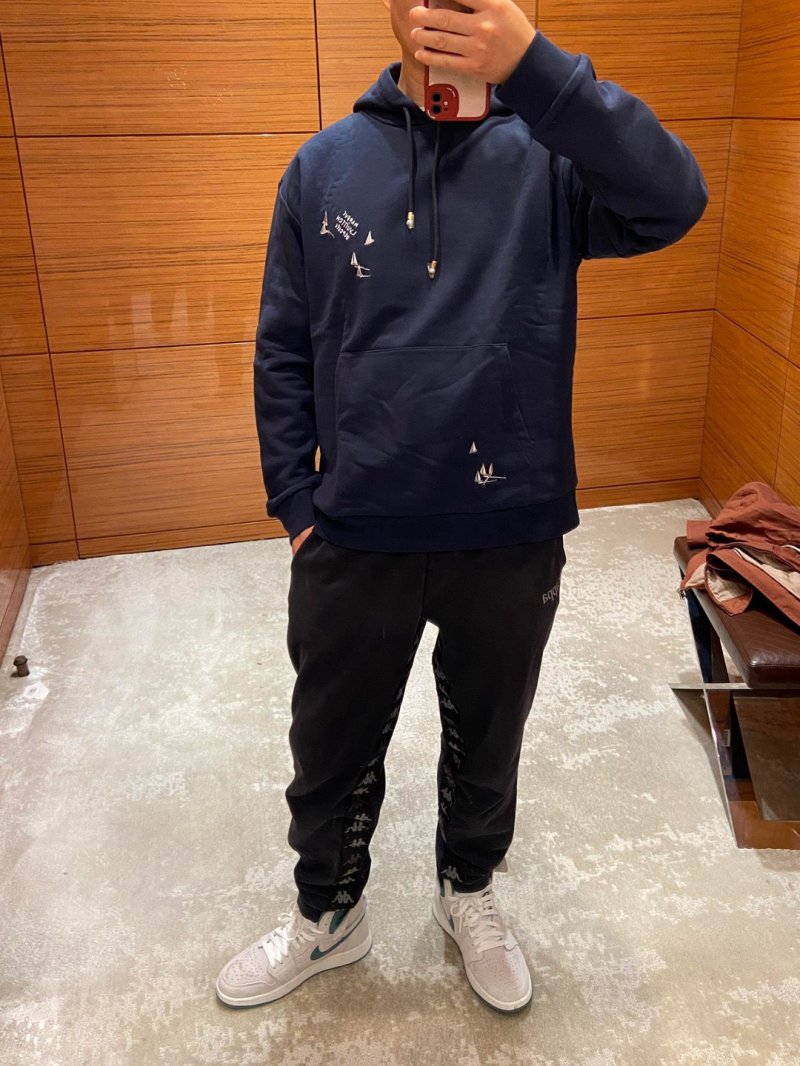 Jordan Jumpman Embroidered Navy Jacket view