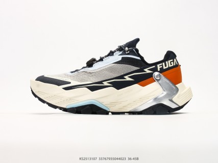 Fila FujiTrax Orange Black White Blue Colorway UA Replica view 2