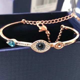 Swarovski Evil Eye Crystal Rose Gold Bracelet view 3