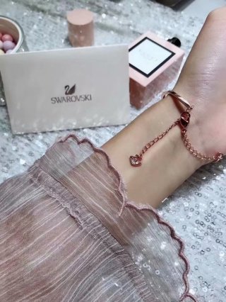 Swarovski Evil Eye Crystal Rose Gold Bracelet view 8