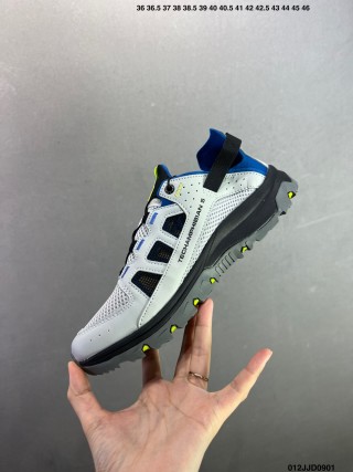 Salomon Techamphibian 5 White Navy Yellow Water Shoe view 5