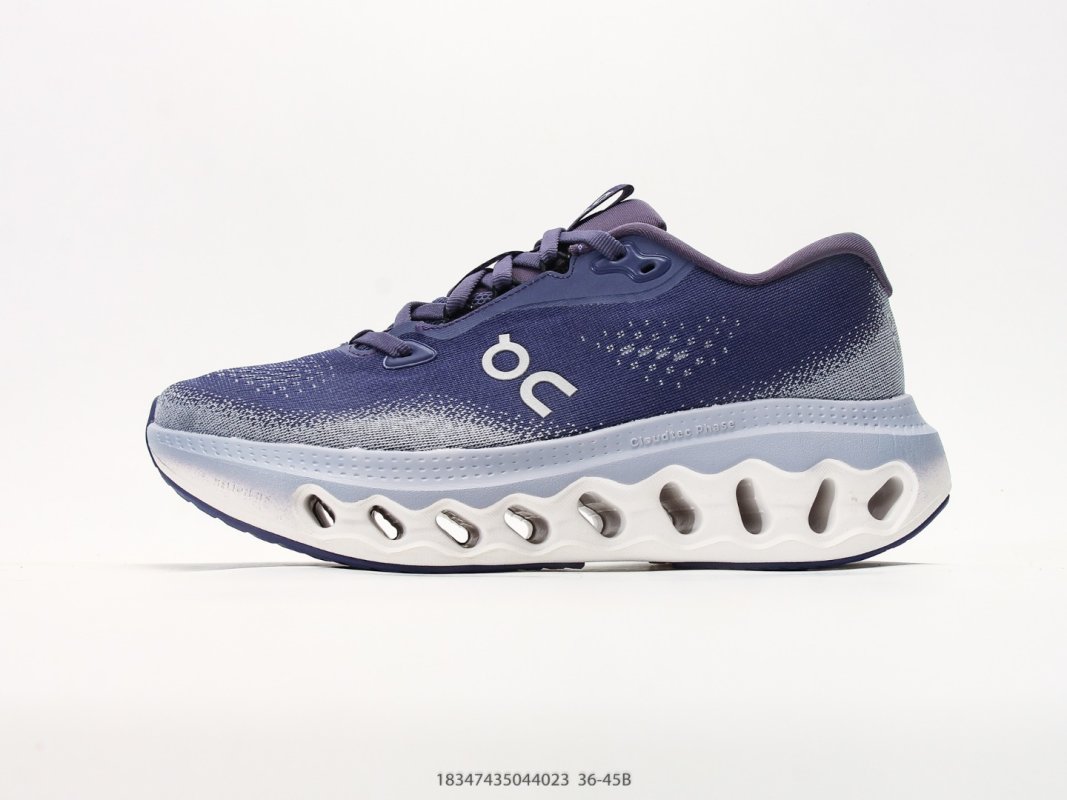 On Cloudmonster Cream Olive Running Shoe view