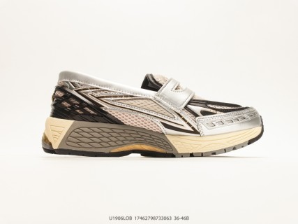 New Balance 1906L Loafer Slip-On Silver Black Cream UA 1:1 Rep view 2