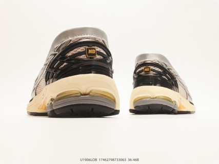 New Balance 1906L Loafer Slip-On Silver Black Cream UA 1:1 Rep view 6