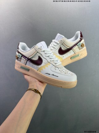 Nike Air Force 1 Low White Multi-Color UA Replica Sneaker