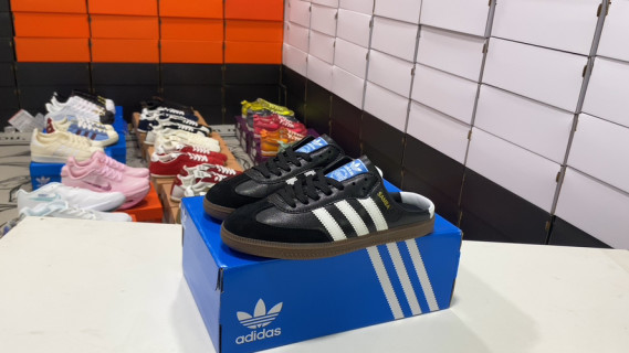 Adidas Samba OG Mule Black White Gum