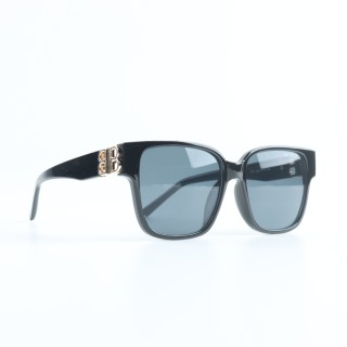 Balenciaga BB0262SA Square Frame Sunglasses Black