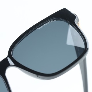 Balenciaga BB0262SA Square Frame Sunglasses Black view 7