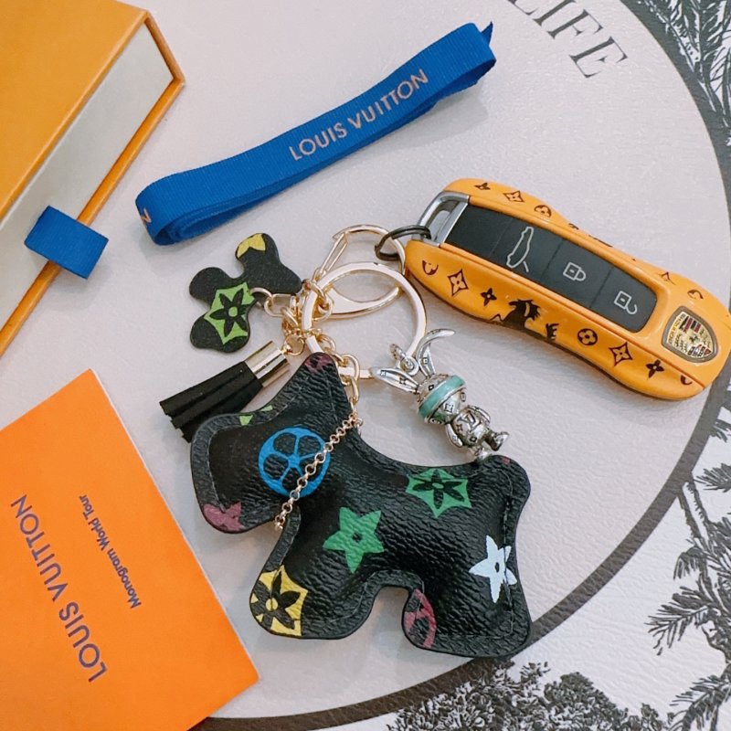 Louis Vuitton Angry Forest Series Replica Keychain Charm view