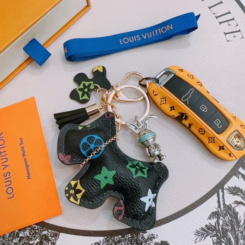 Louis Vuitton Angry Forest Series Replica Keychain Charm view