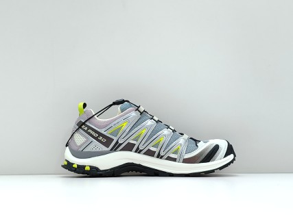 Salomon XA Pro 3D Silver White Yellow UA Replica Running Shoe view 4