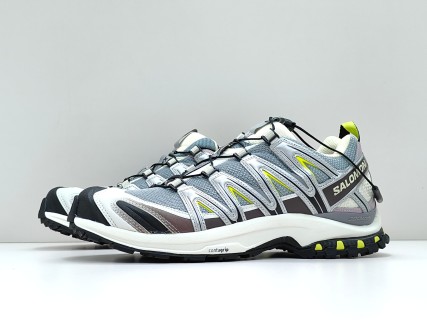 Salomon XA Pro 3D Silver White Yellow UA Replica Running Shoe view 5
