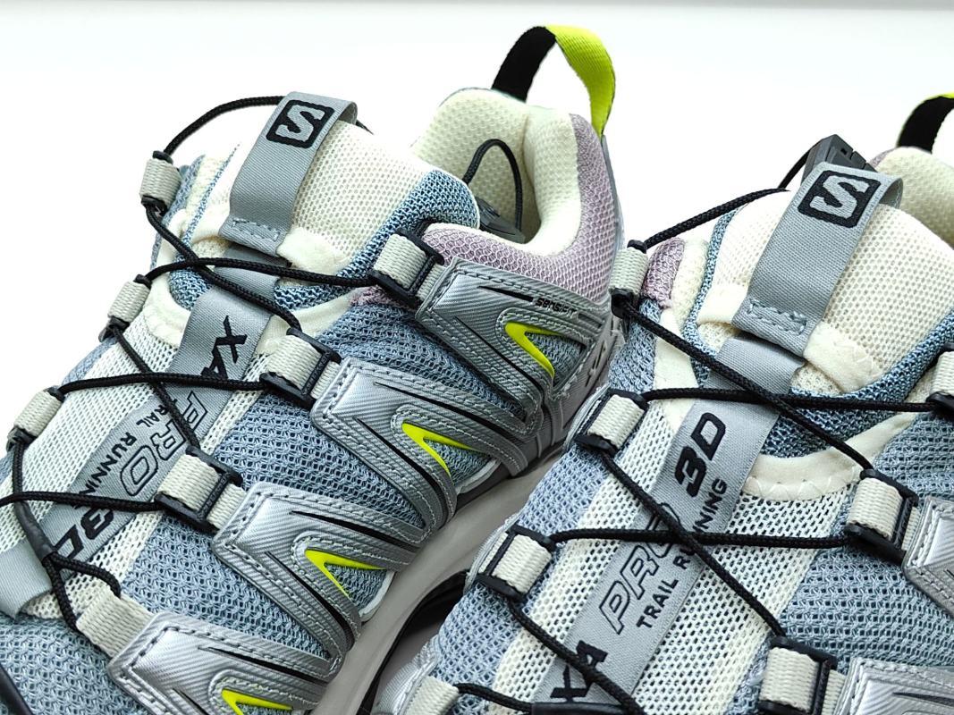 Salomon XA Pro 3D Silver White Yellow UA Replica Running Shoe view