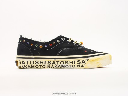 Vans Era LX Satoshi Nakamoto Black Canvas Low-Top Sneaker view 2
