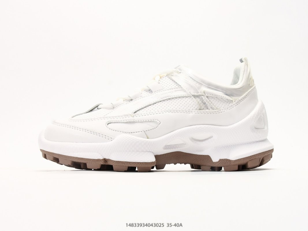 Reebok Classic Legacy White Beige Brown Chunky Sneaker