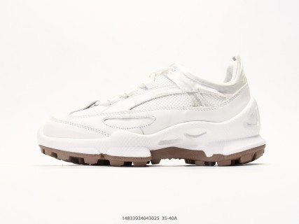 Reebok Classic Legacy White Beige Brown Chunky Sneaker