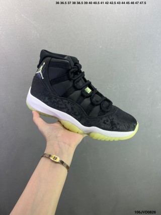 Jordan Air Jordan 11 Retro Concord Black Volt view 4