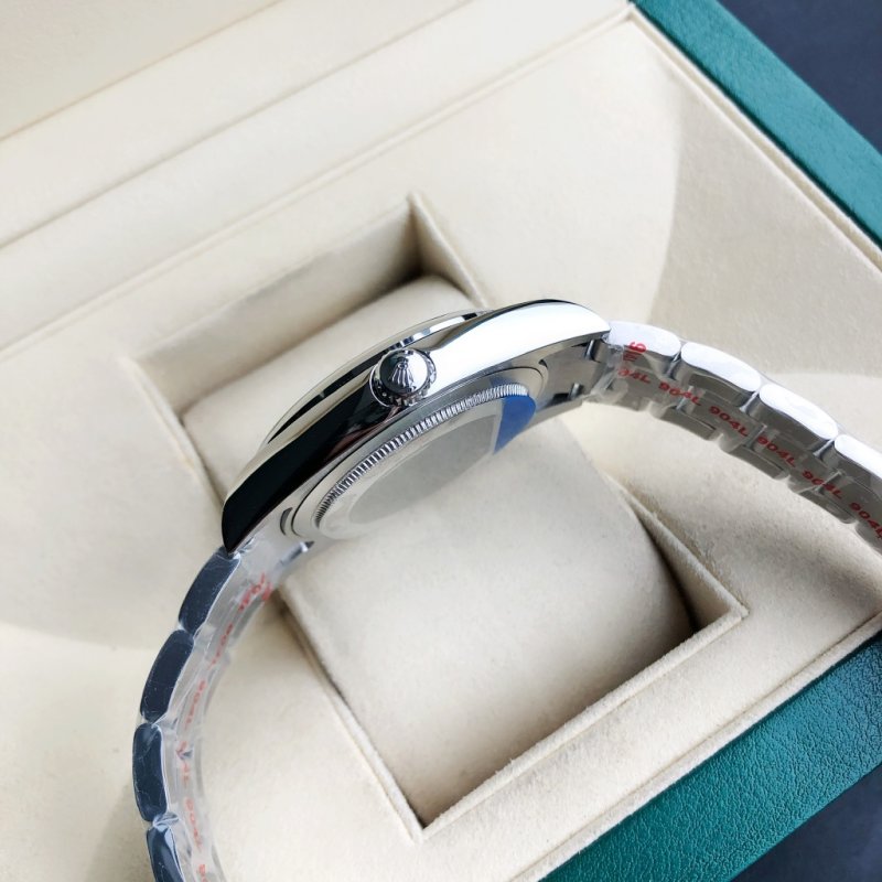Rolex Oyster Perpetual 41mm Rainbow Dial Replica Watch view