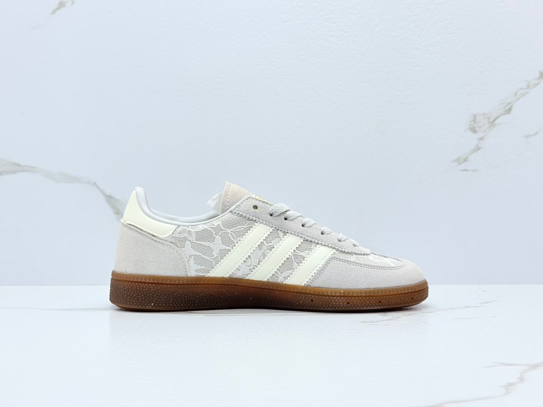 Adidas Handball Spezial Cream Caramel Gum UA Replica Sneaker view