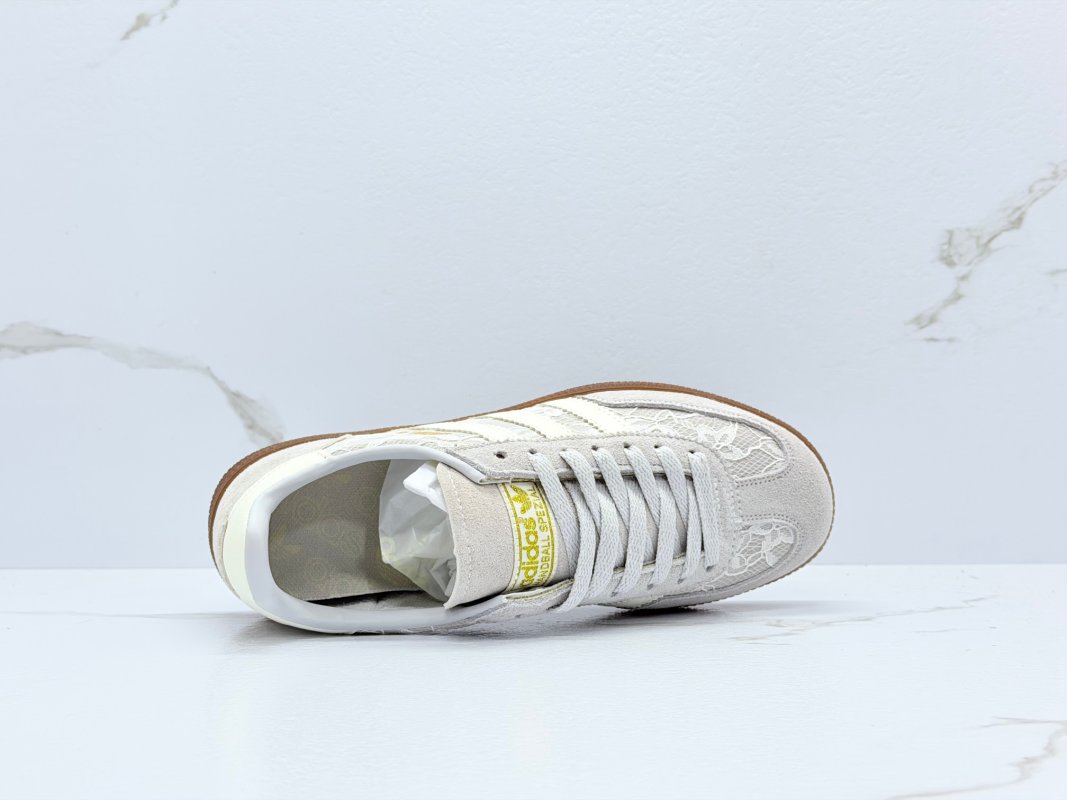 Adidas Handball Spezial Cream Caramel Gum UA Replica Sneaker view