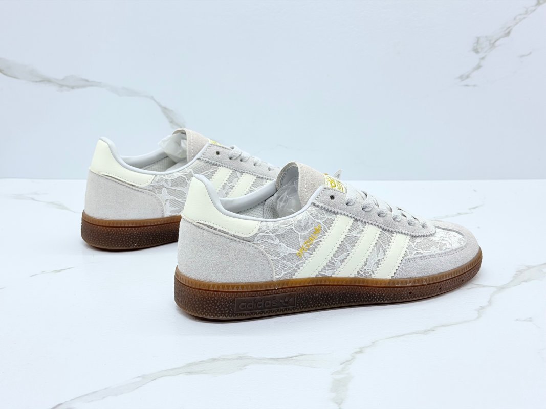 Adidas Handball Spezial Cream Caramel Gum UA Replica Sneaker view