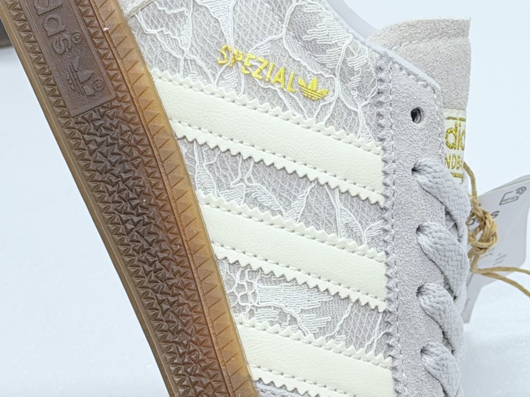 Adidas Handball Spezial Cream Caramel Gum UA Replica Sneaker view
