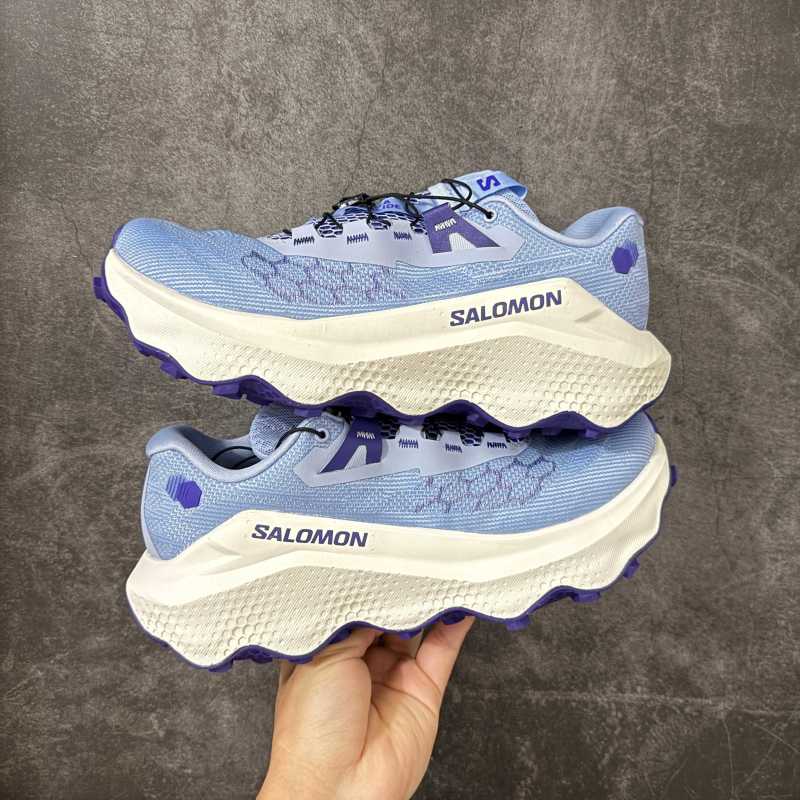 Salomon Ultra Glide 4 Trail Running Shoe - Blue/Purple