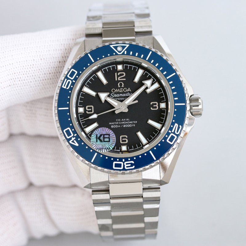 Omega Seamaster Planet Ocean 600M Blue Dial Replica Watch