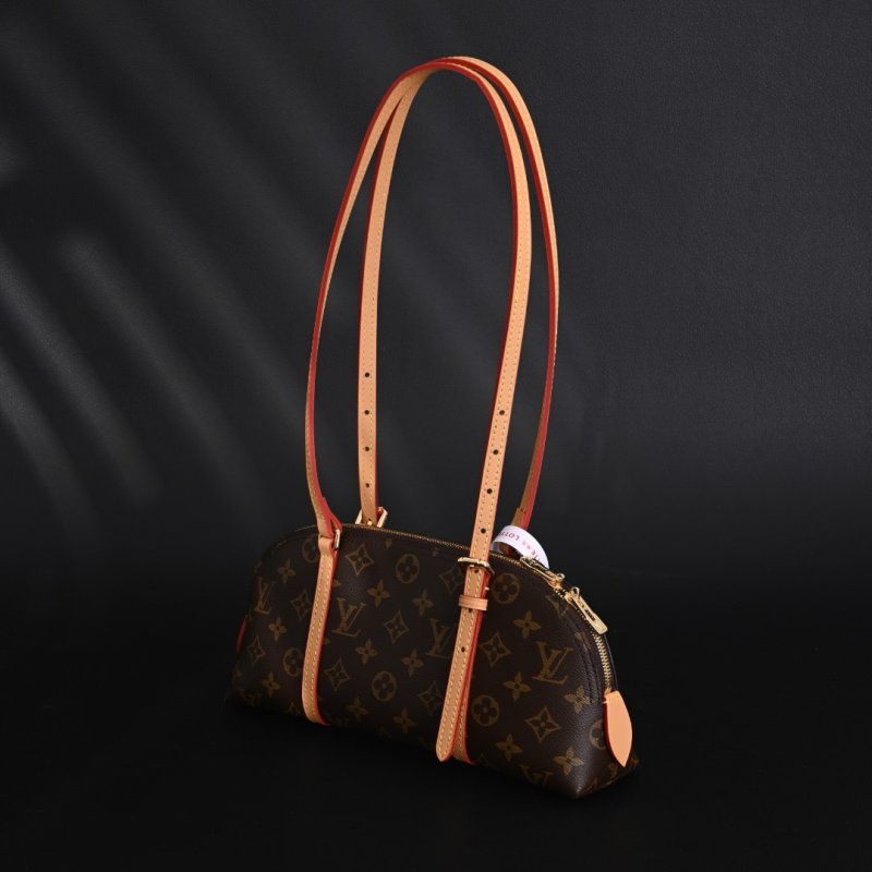 Louis Vuitton Squire East West Monogram Canvas Shoulder Bag Brown view