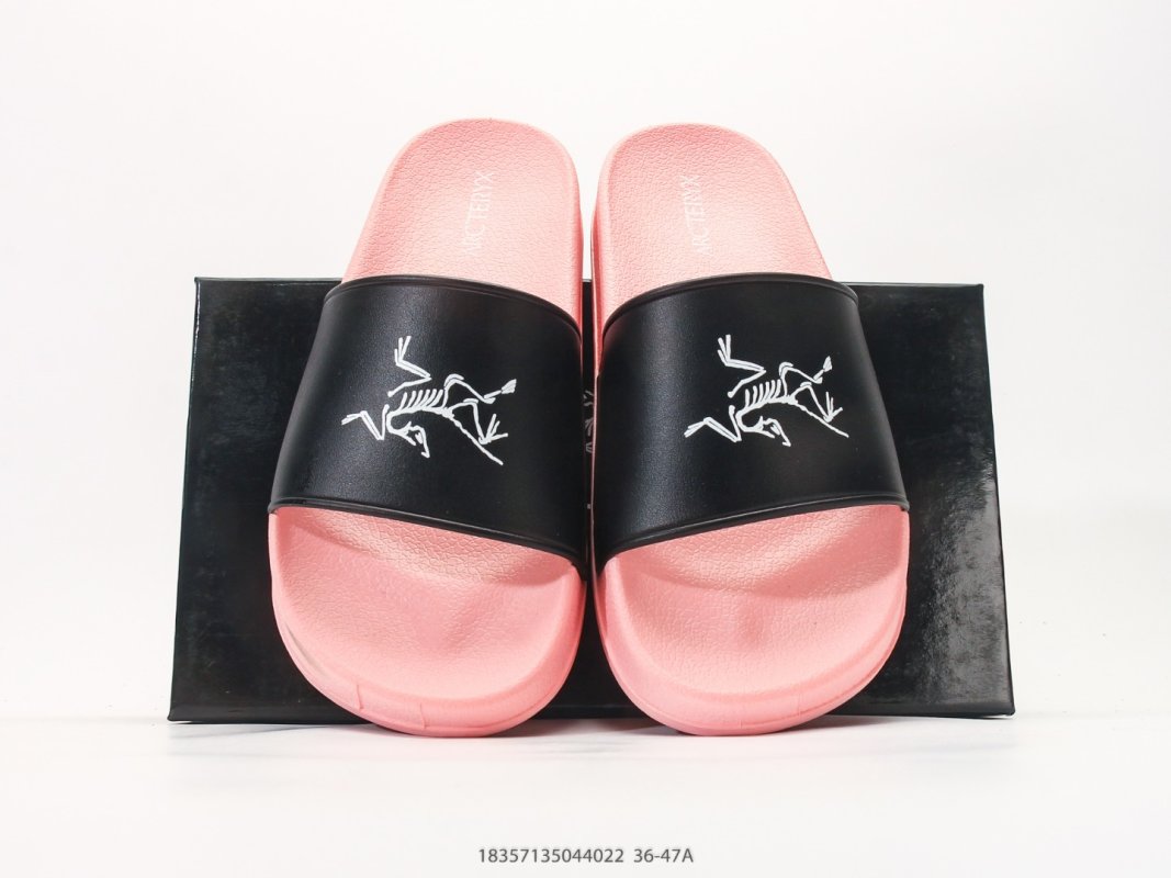 Arc'teryx Slide Slipper Pink Black UA Replica