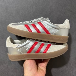 Adidas Originals Gazelle Indoor Cloud White Red