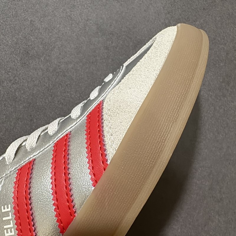 Adidas Originals Gazelle Indoor Cloud White Red view