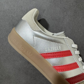 Adidas Originals Gazelle Indoor Cloud White Red view 7