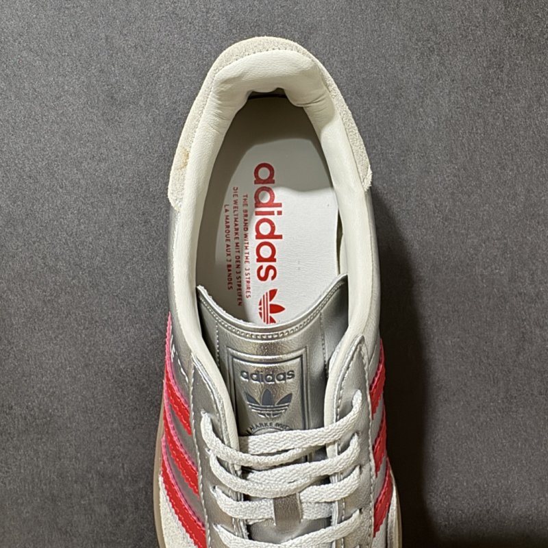 Adidas Originals Gazelle Indoor Cloud White Red view