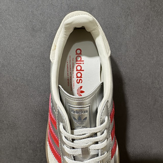 Adidas Originals Gazelle Indoor Cloud White Red view 8