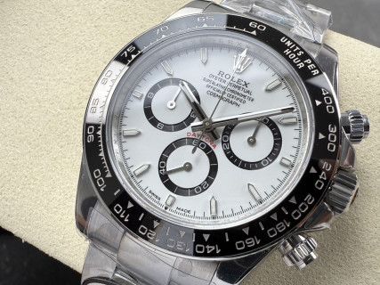 Rolex Daytona White Black Chronograph 1:1 UA Replica view 3