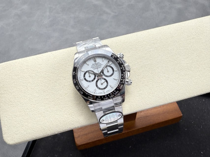 Rolex Daytona White Black Chronograph 1:1 UA Replica view 4