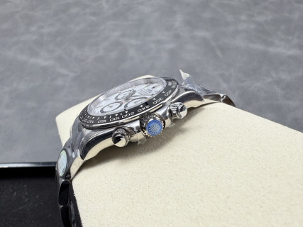Rolex Daytona White Black Chronograph 1:1 UA Replica view 6