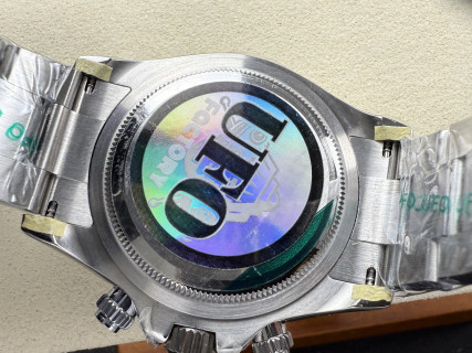 Rolex Daytona White Black Chronograph 1:1 UA Replica view 7