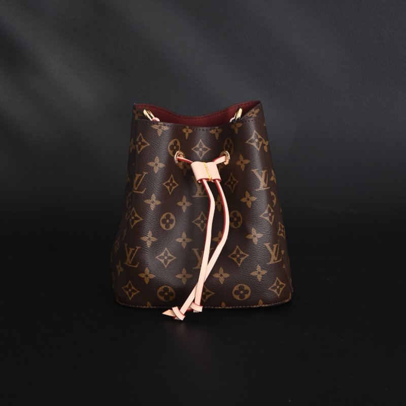 Louis Vuitton Neonoe BB Brown Monogram Coated Canvas Bucket Bag