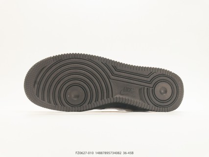 Nike Air Force 1 '07 Low Black White Patent Leather view 4