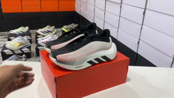 Adidas Hyperboost Edge Cream Black Red UA Replica