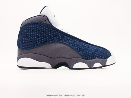 Jordan Air Jordan 13 Retro Black Panther Navy Blue White view 2