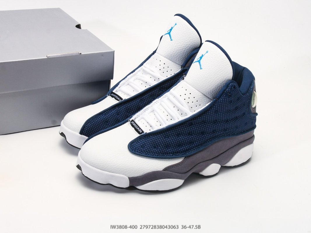 Jordan Air Jordan 13 Retro Black Panther Navy Blue White view