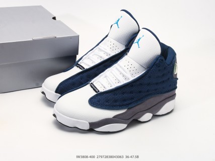 Jordan Air Jordan 13 Retro Black Panther Navy Blue White view 9