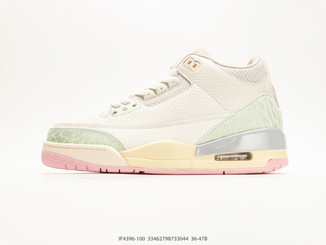 Jordan Air Jordan 3 Retro Sail Jade Aura IF4396-100 Sneaker