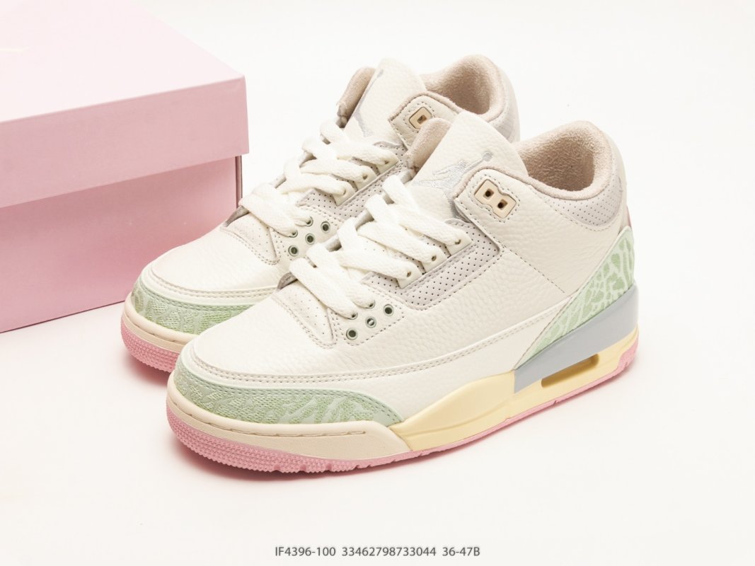 Jordan Air Jordan 3 Retro Sail Jade Aura IF4396-100 Sneaker view